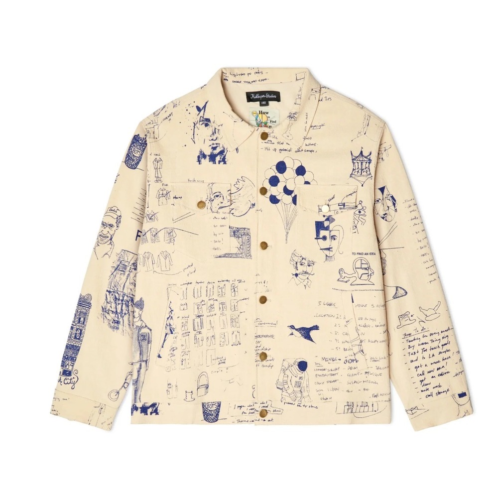 Kidsuper Studios Jacket Limited Edition Western Sunrise, Sz Small